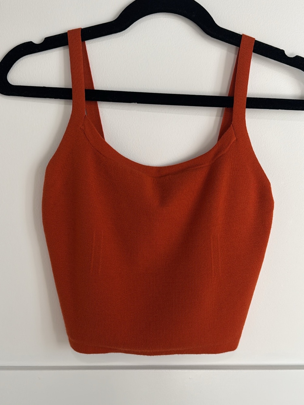 Polo by Ralph Lauren Rust Orange Knit Wool Camisole Tank